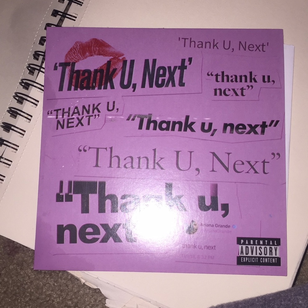 Ariana grande 7” vinyl